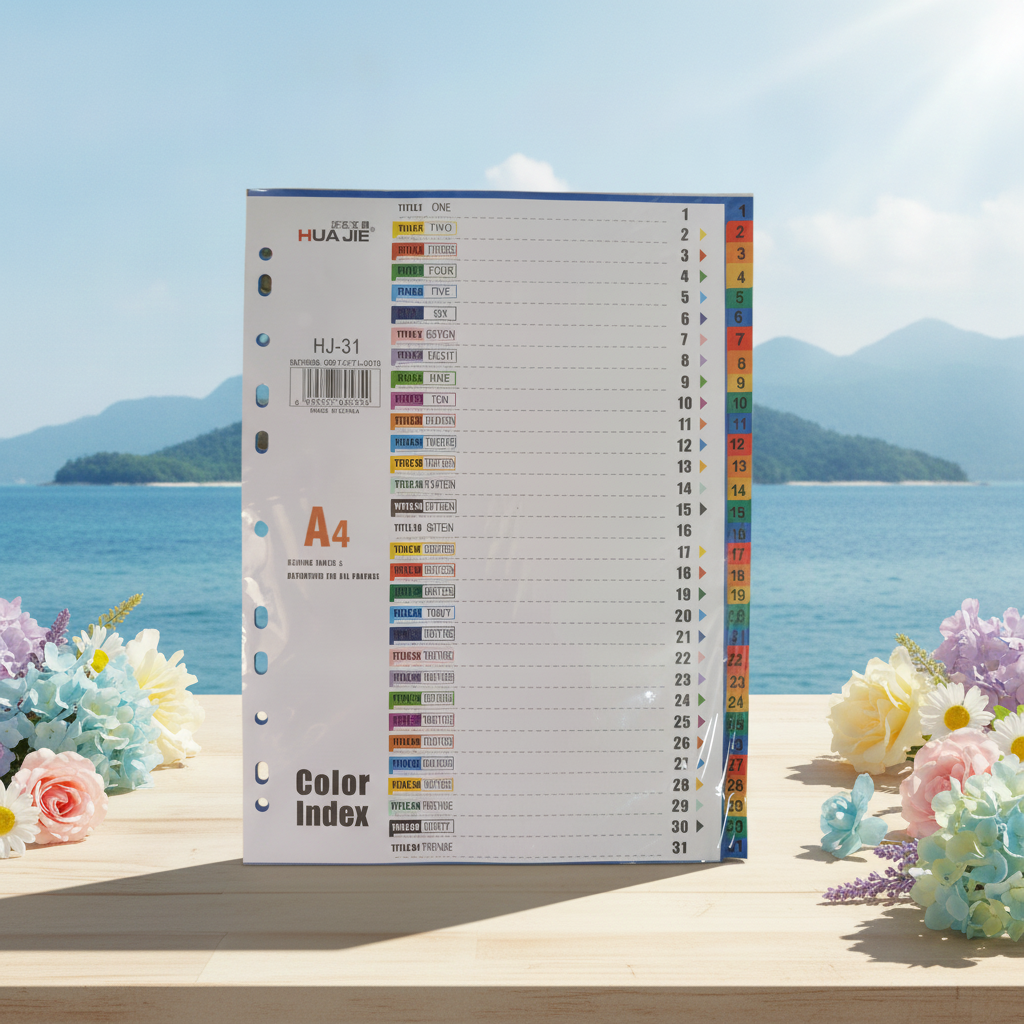 Chia File Nhựa 31 Số